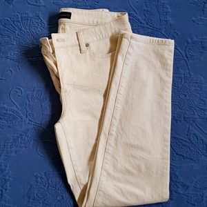 Talbots slim ankle jean